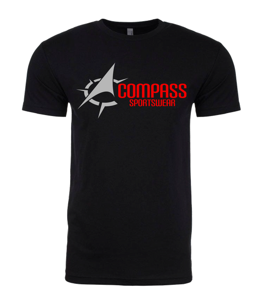 Compass Red Logo T Shirt