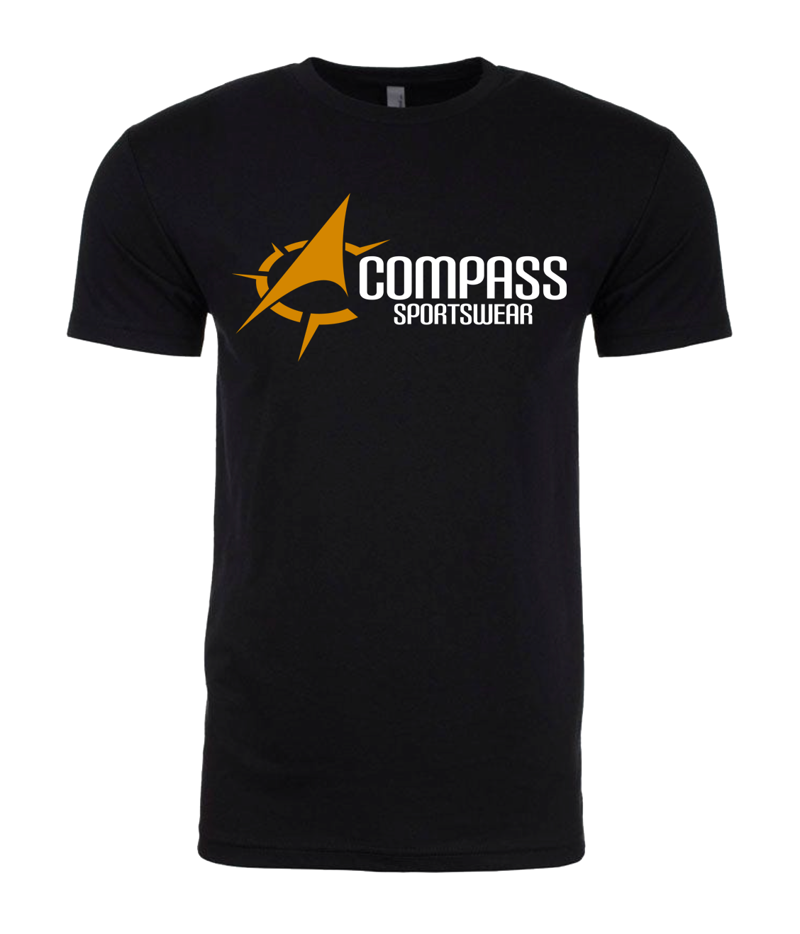 Compass Logo Black T Shirt