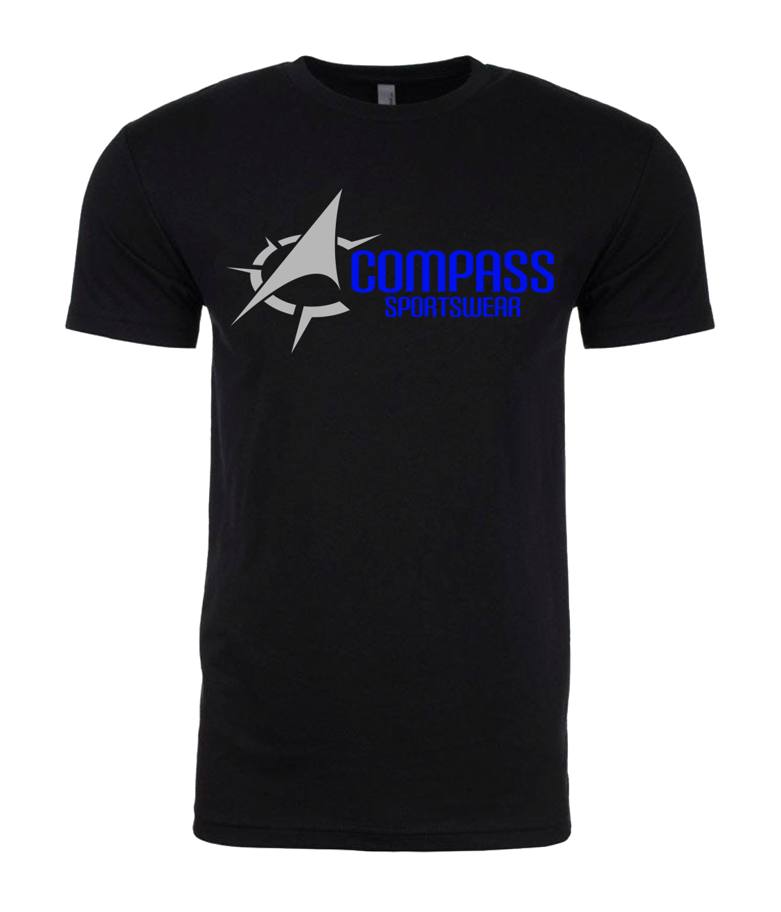 Compass Blue Logo T Shirt