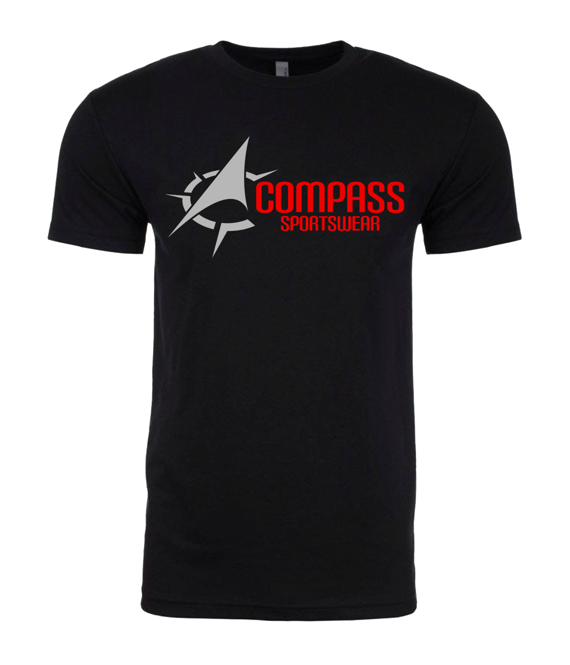 Compass Red Logo T Shirt